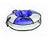 Санки надувные Тюбинг Элит синий, диаметр 118 см.  - миниатюра №1